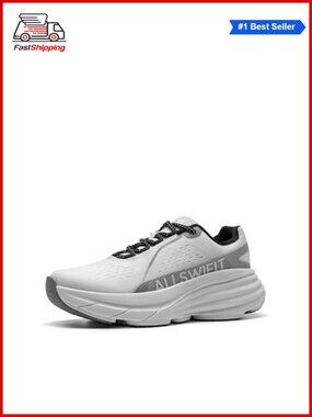 ✨ ALLSWIFIT Women's Breathable Cushion Fashion Sneakers Athletic Walking Shoes